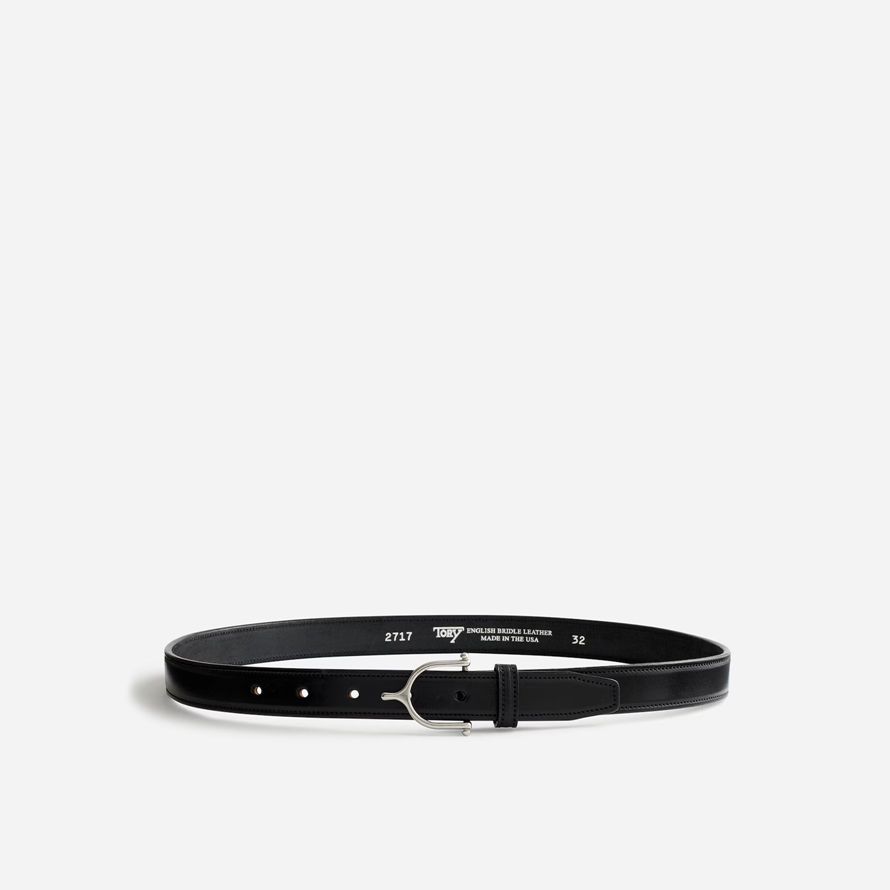 black mens madewell tory leather spur belt