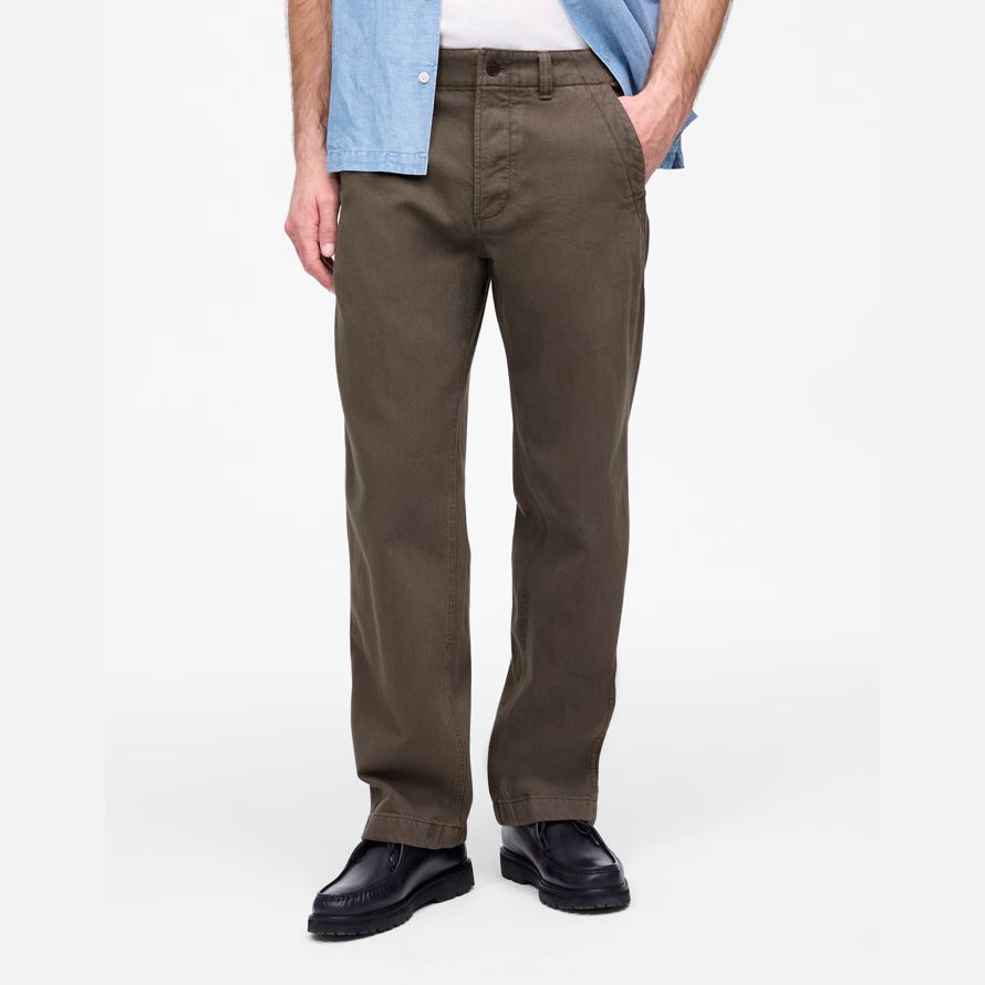 madewell patch pocket mens jeans dark brown