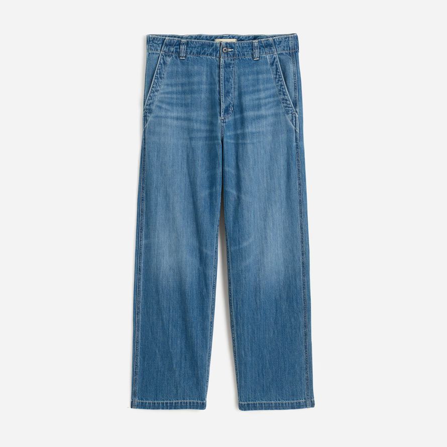 madewell patch pocket mens jeans blue