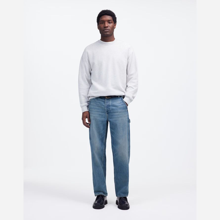 madewell carpenter mens jeans blue