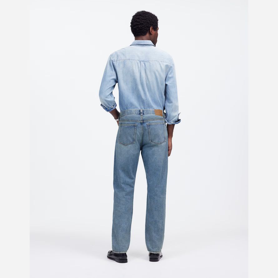 madewell the 1991 straight-leg mens jeans blue