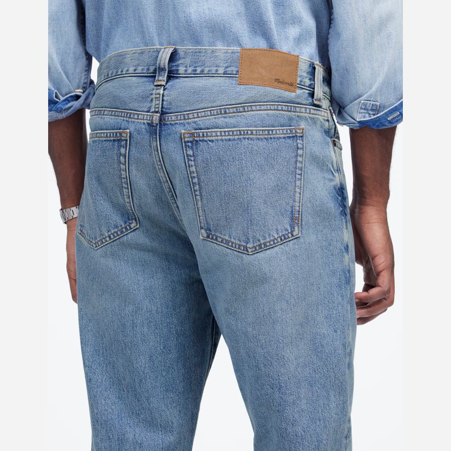 madewell the 1991 straight-leg mens jeans blue
