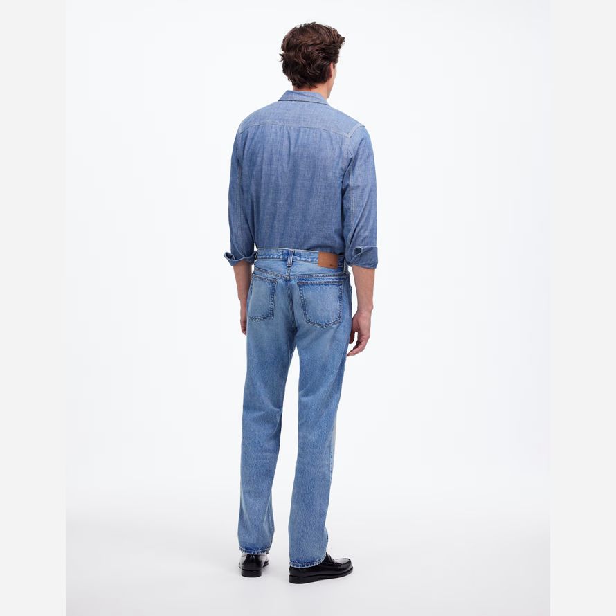 blue madewell the 1991 straight-leg mens jeans
