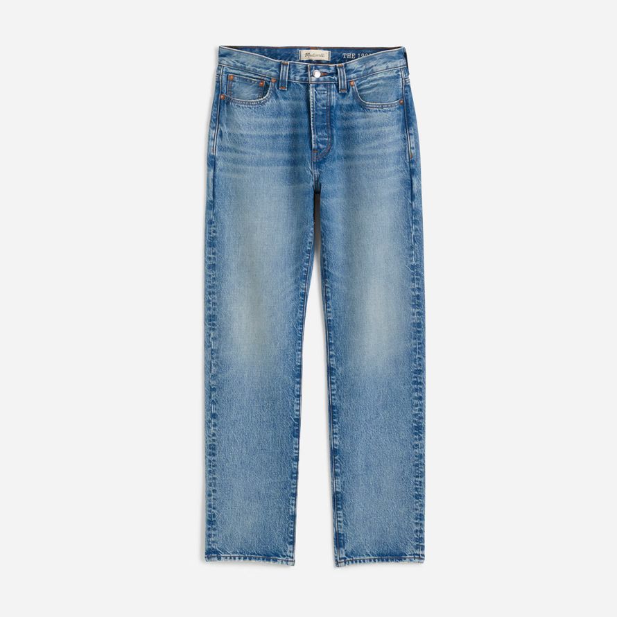 blue madewell the 1991 straight-leg mens jeans