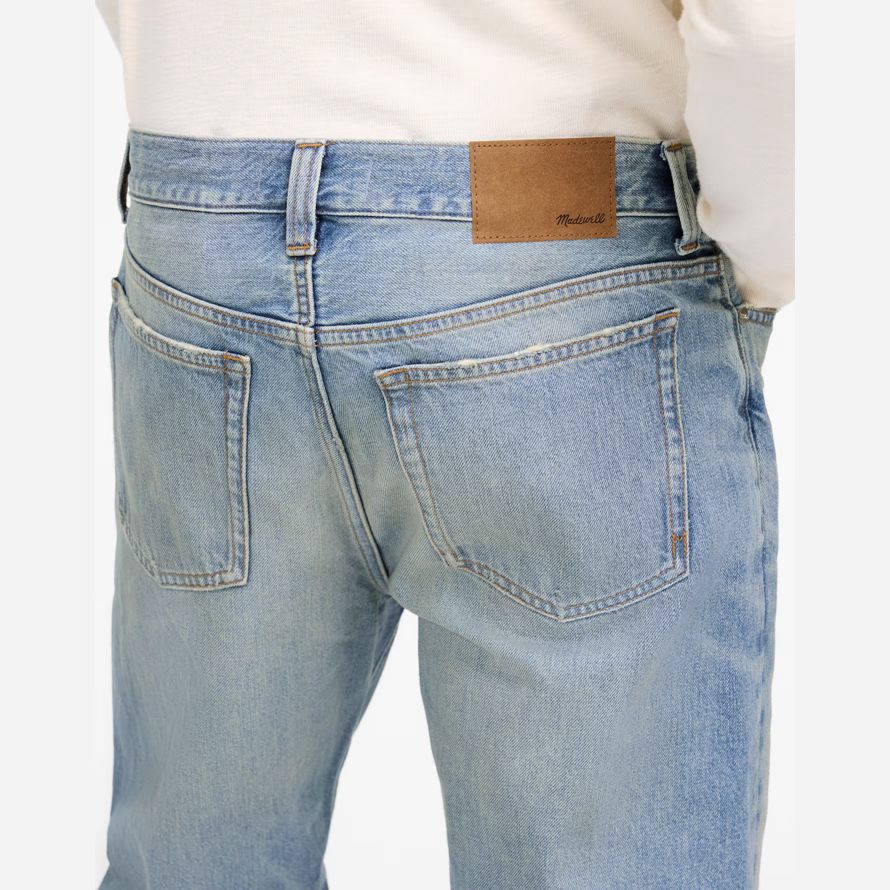 madewell the 1991 straight-leg mens jeans blue