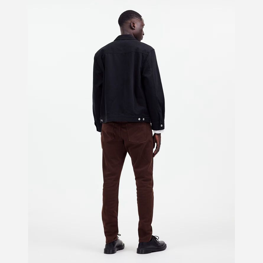 dark chocolate madewell the athletic allday slim mens pants