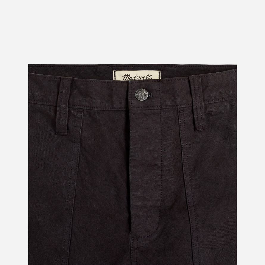 dark grey madewell relaxed straight workwear mens pants
