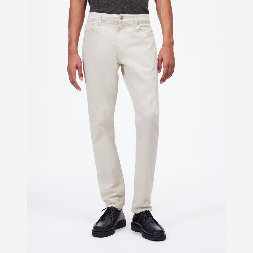 cream mens madewell the athletic allday slim pants