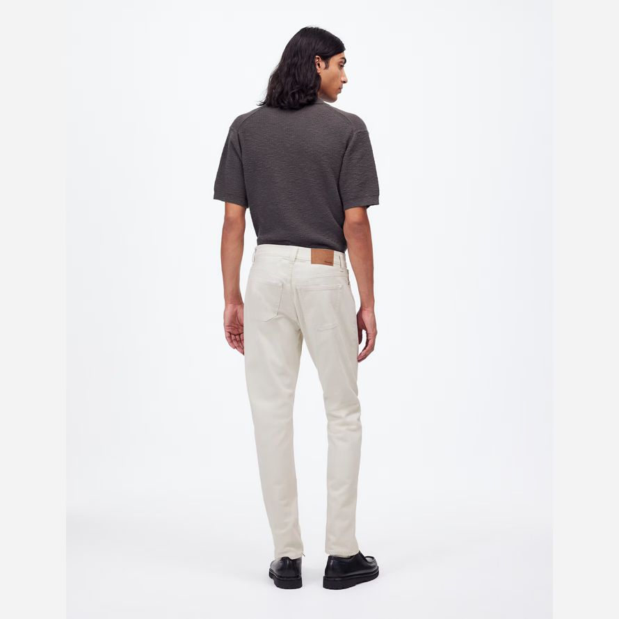 cream mens madewell the athletic allday slim pants