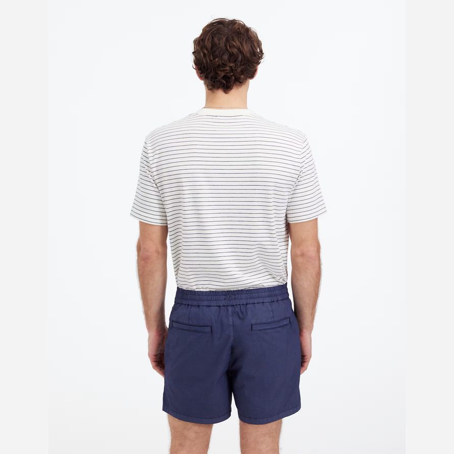 dark blue madewell the weekend mens shorts
