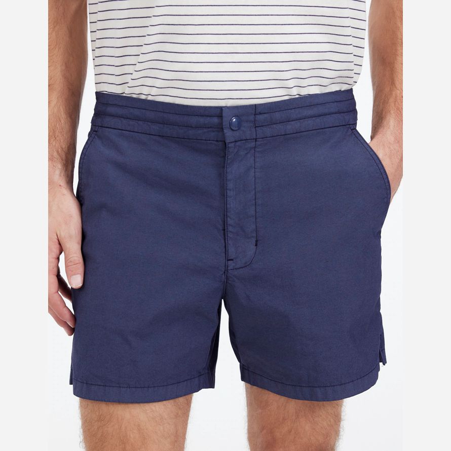 dark blue madewell the weekend mens shorts
