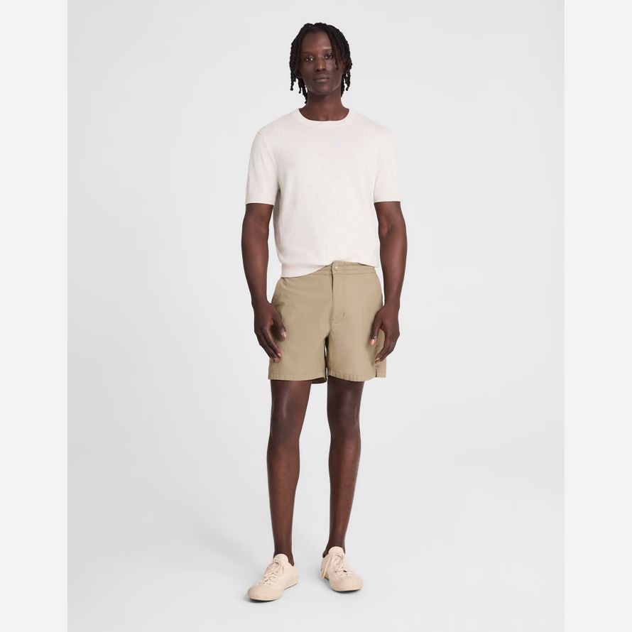 khaki mens madewell the weekend shorts