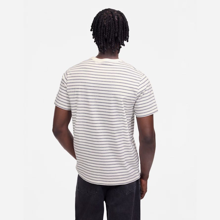 mens madewell garment-dyed allday crewneck t-shirts cream black