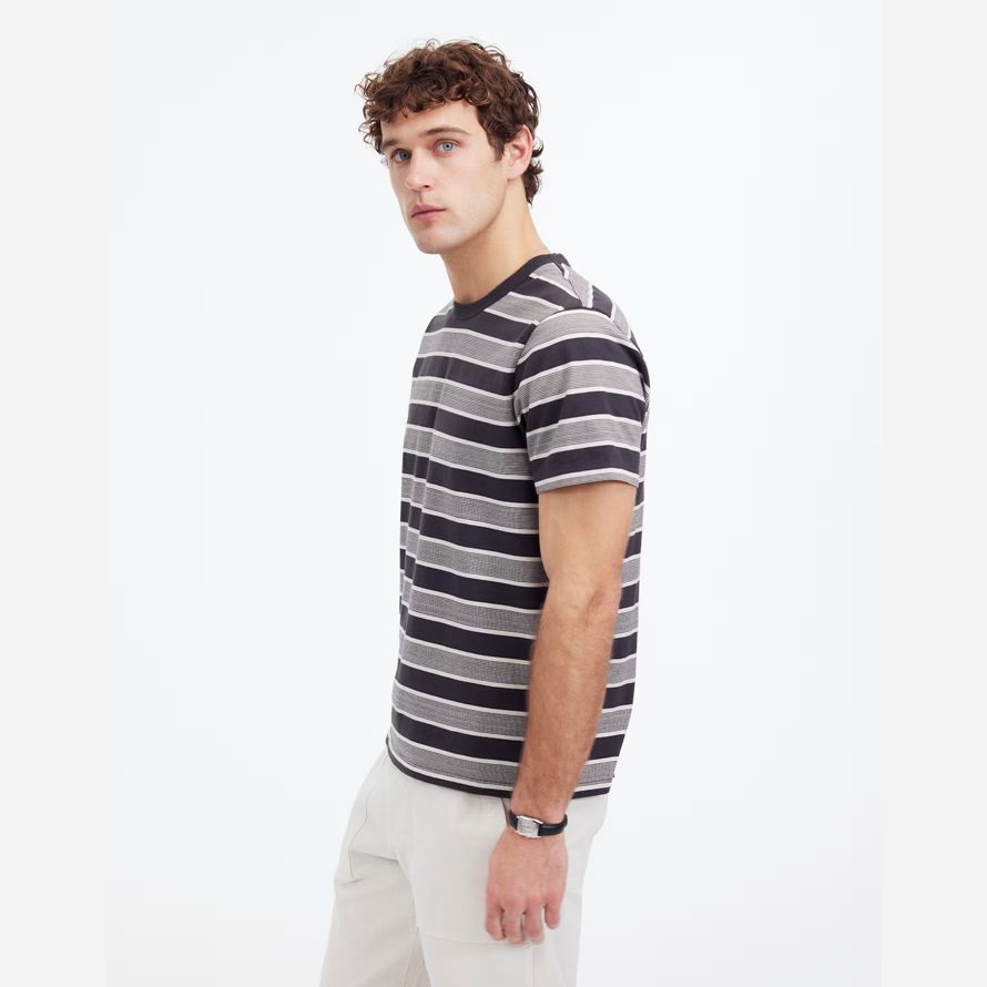 madewell garment-dyed allday crewneck mens t-shirts grey black