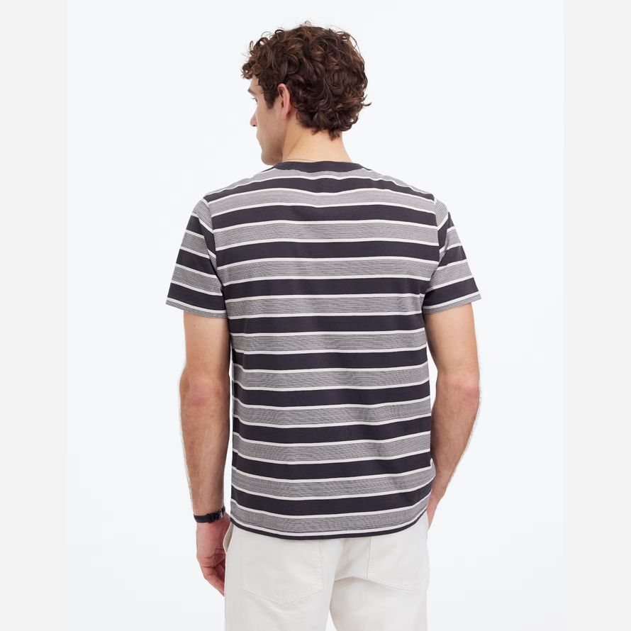 madewell garment-dyed allday crewneck mens t-shirts grey black