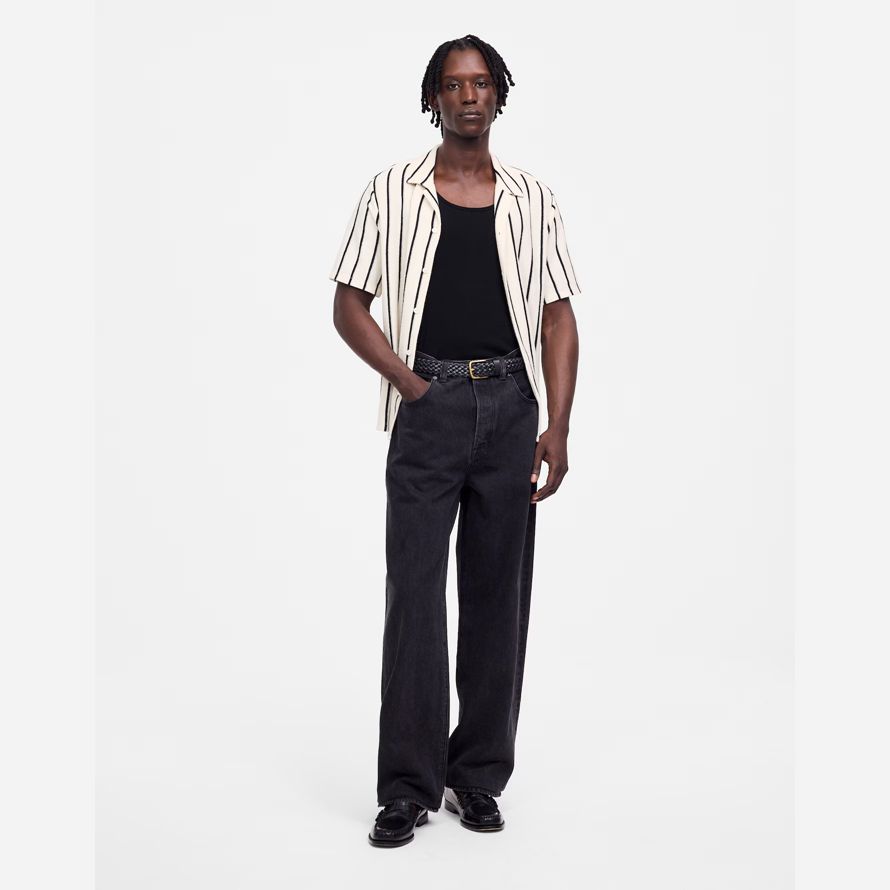 black madewell ribbed mens tank