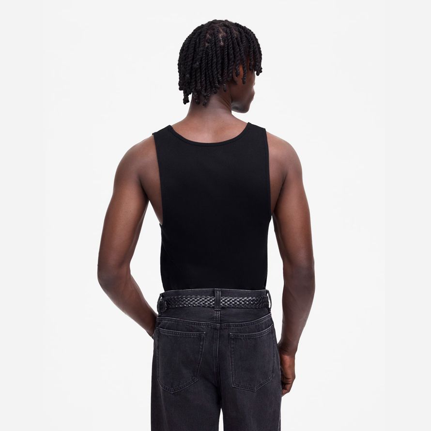 black madewell ribbed mens tank