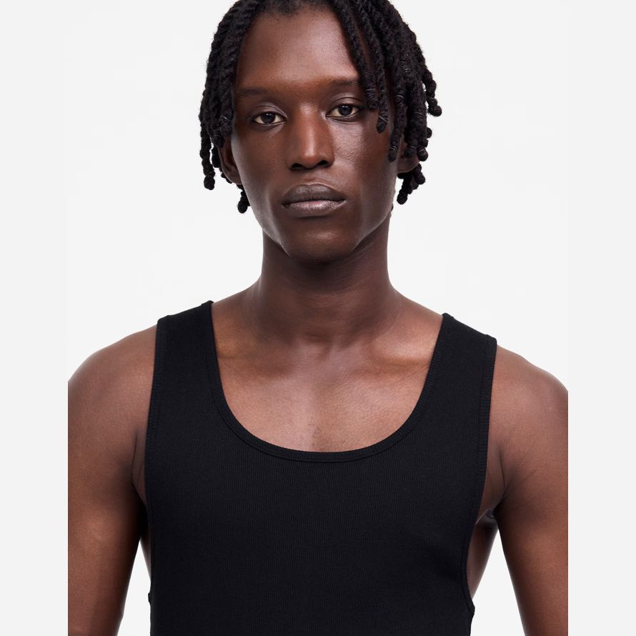 black madewell ribbed mens tank