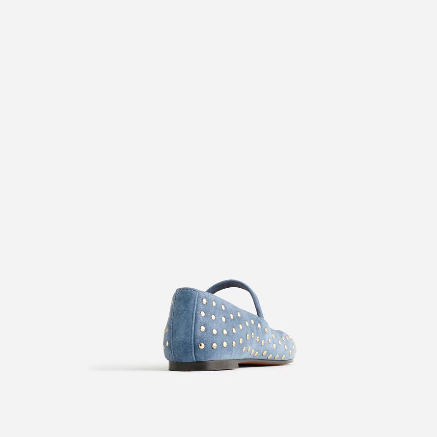 blue white madewell the greta womens ballet flat
