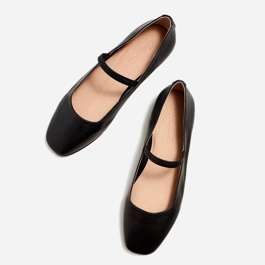 black madewell the greta womens ballet flat