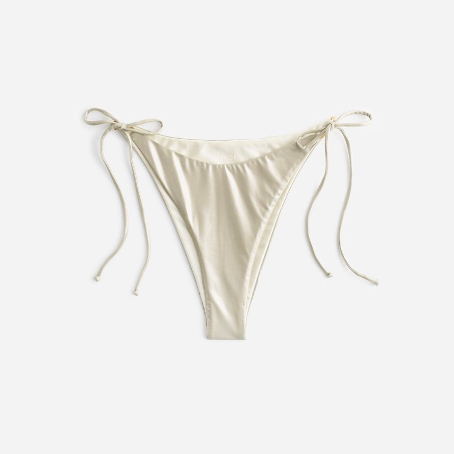beige womens madewell jade swim lilah bikini bottom