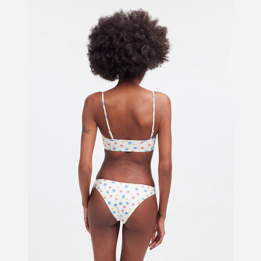 madewell frankies dove classic womens bikini bottom white multicolor