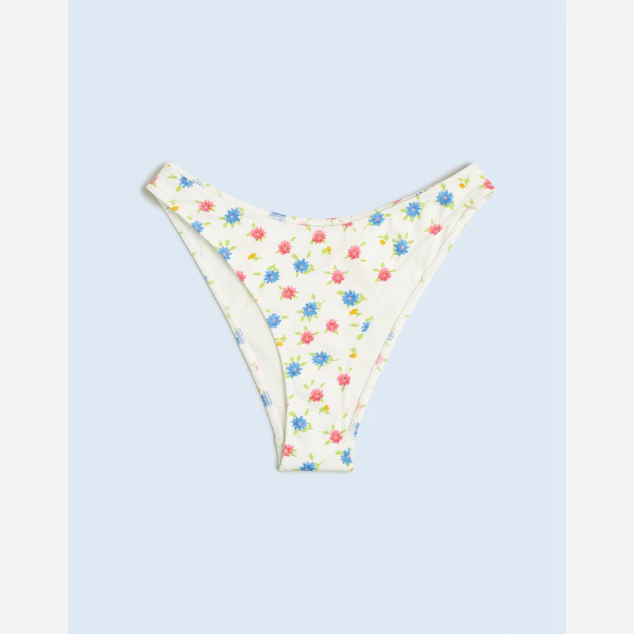 madewell frankies dove classic womens bikini bottom white multicolor