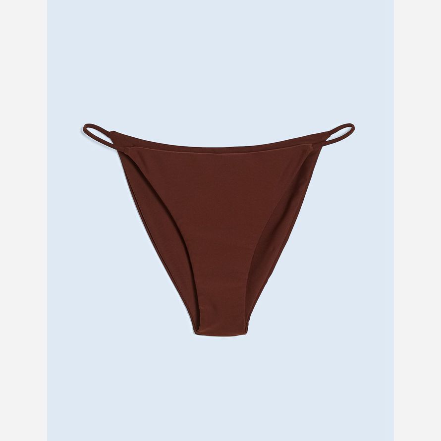 chocolate womens madewell jade swim bare minimum bikini bottom