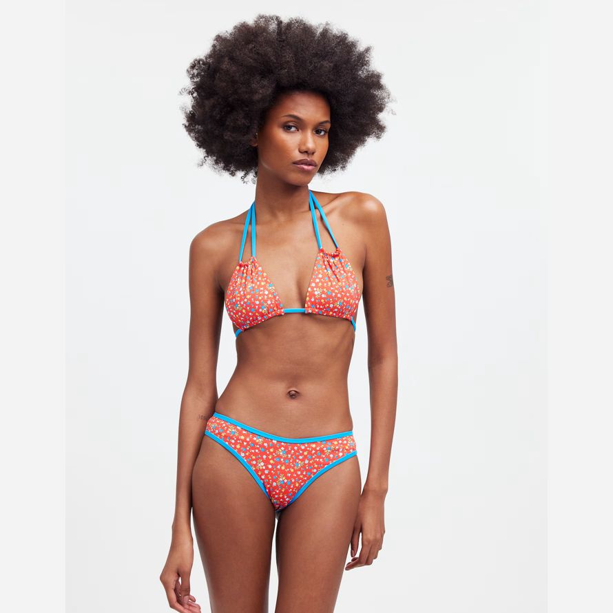 red orange blue womens madewell frankies dove classic bikini bottom