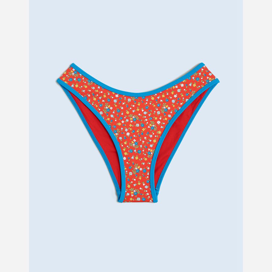 red orange blue womens madewell frankies dove classic bikini bottom