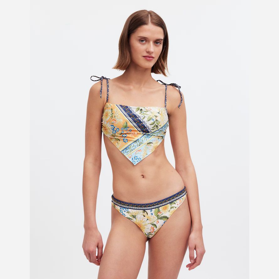 multicolor womens madewell agua bendita lola bikini bottom