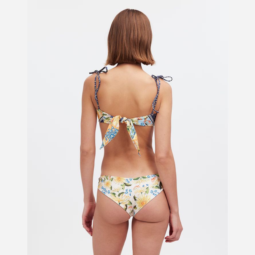 multicolor womens madewell agua bendita lola bikini bottom