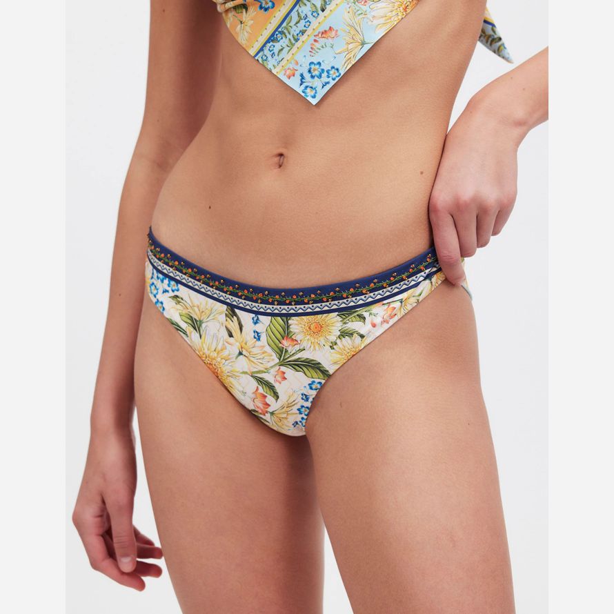 multicolor womens madewell agua bendita lola bikini bottom