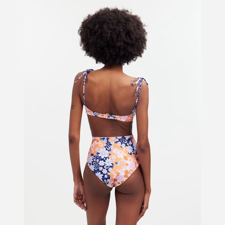 multicolor womens madewell agua bendita bikini top