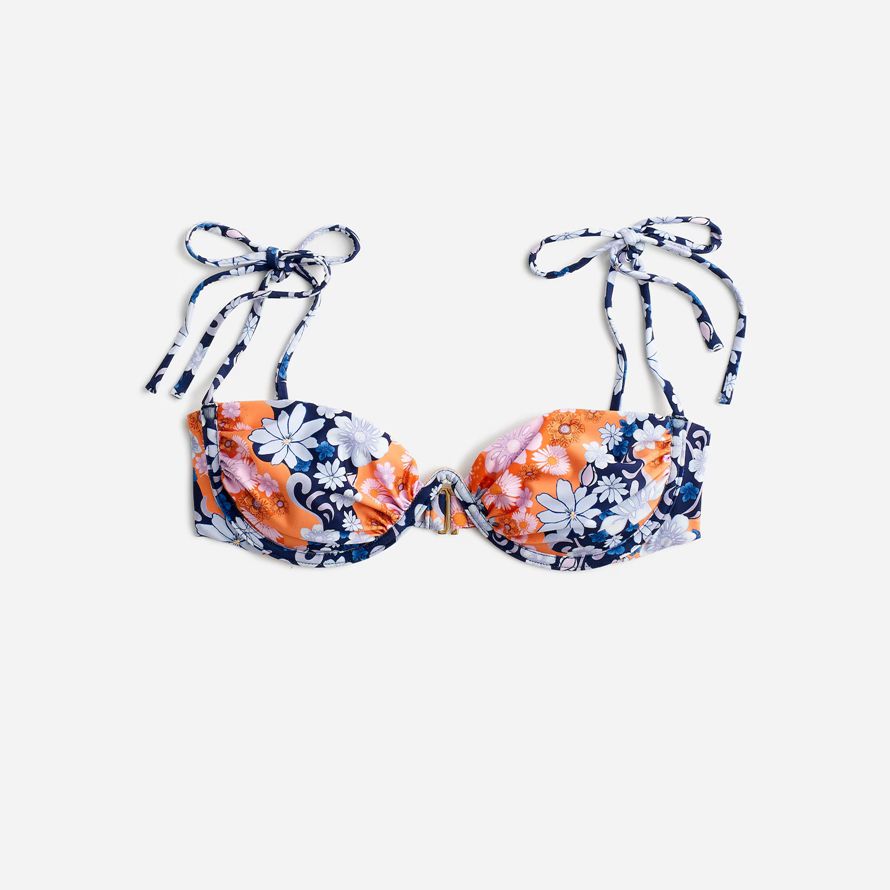 multicolor womens madewell agua bendita bikini top
