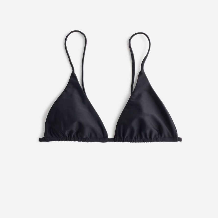 black madewell jade swim via womens bikini top