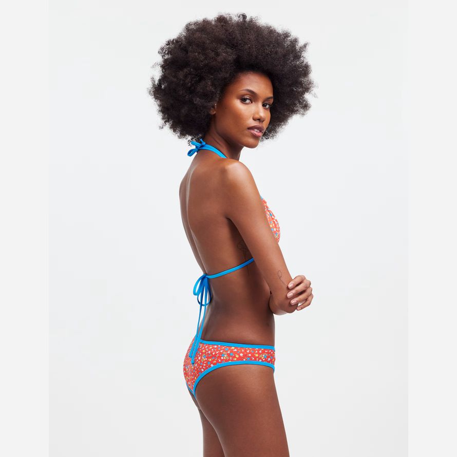 red orange blue madewell frankies florabelle womens bikini top