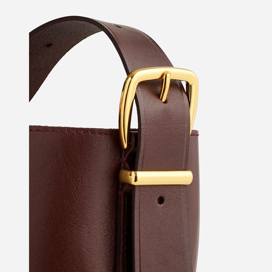 chocolate womens madewell the essential medium tote bucket bag