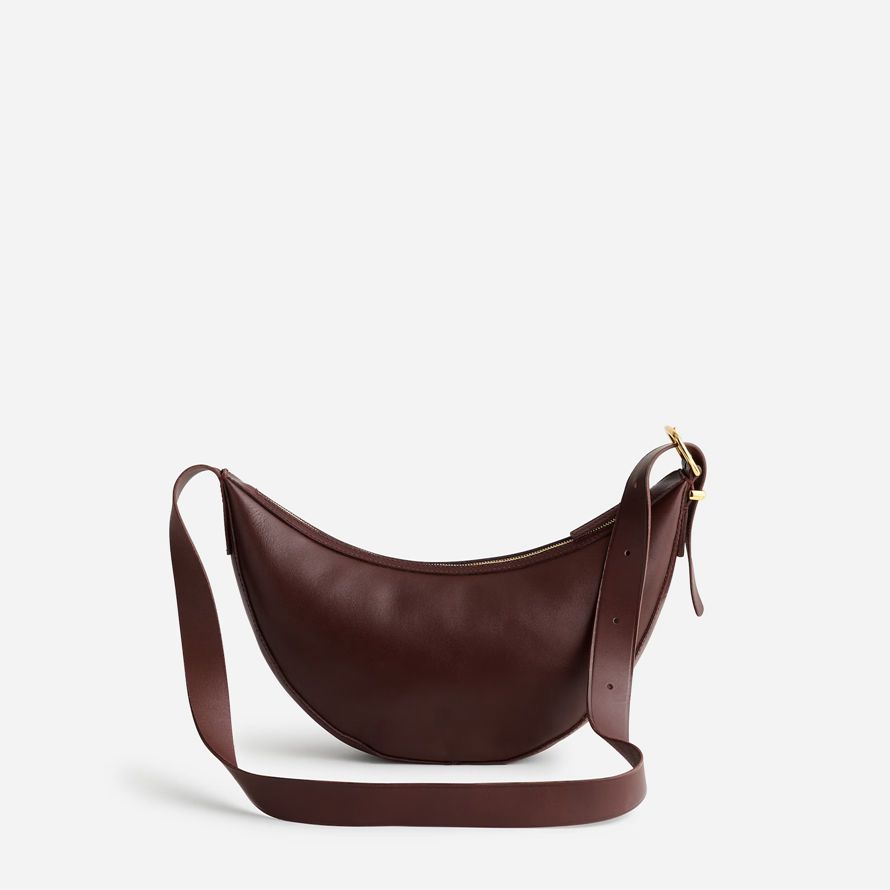 chocolate womens madewell the essential sling crossbody bag