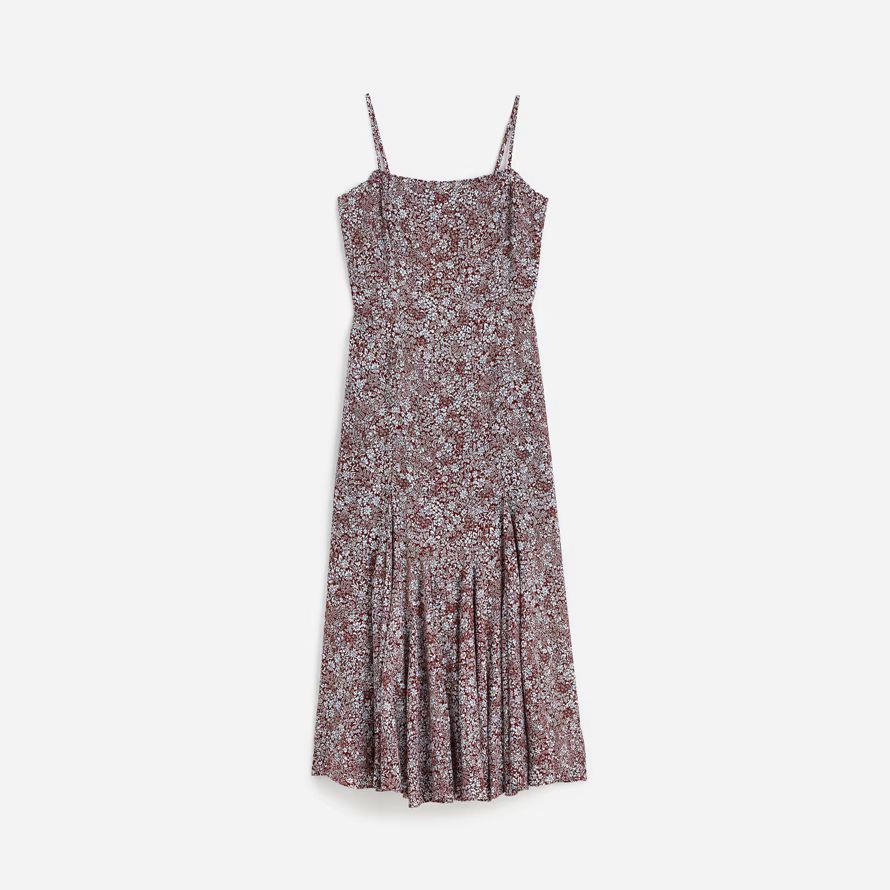 chocolate white womens madewell squareneck sleeveless maxi dress