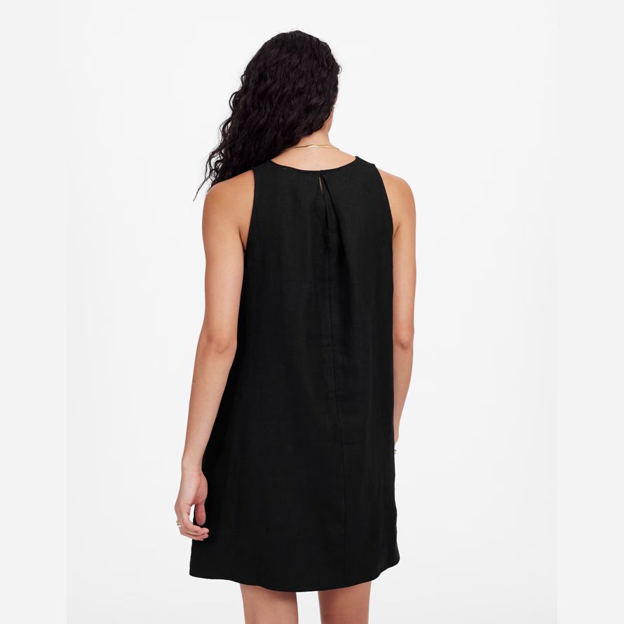 black madewell mini shift womens dress