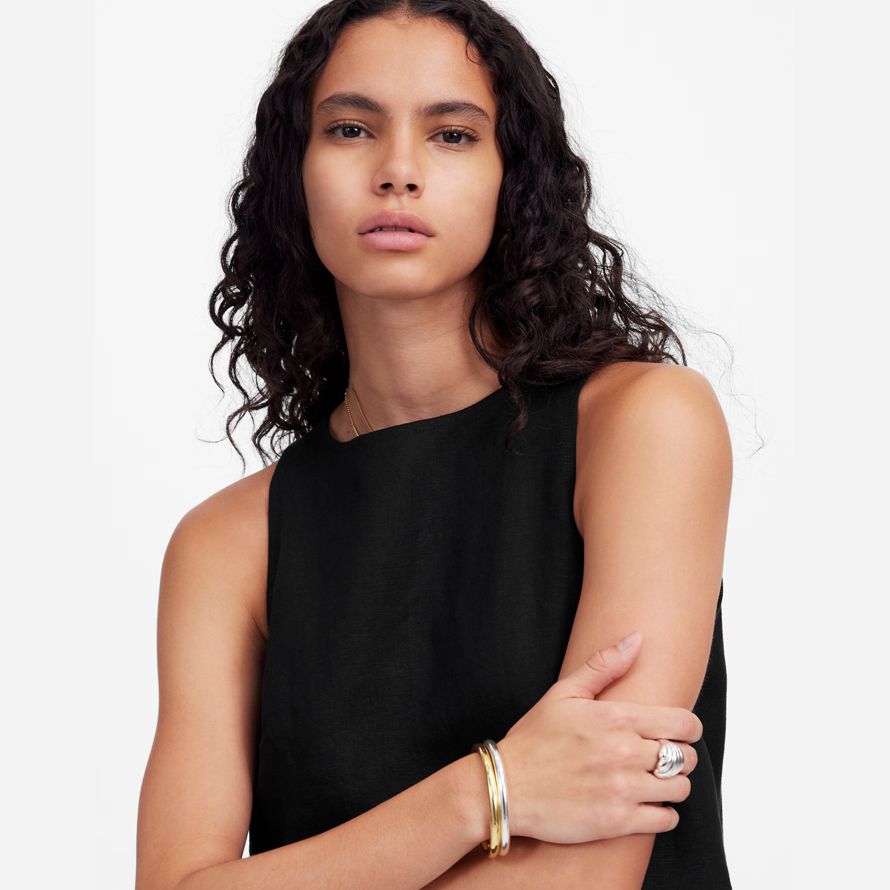 black madewell mini shift womens dress