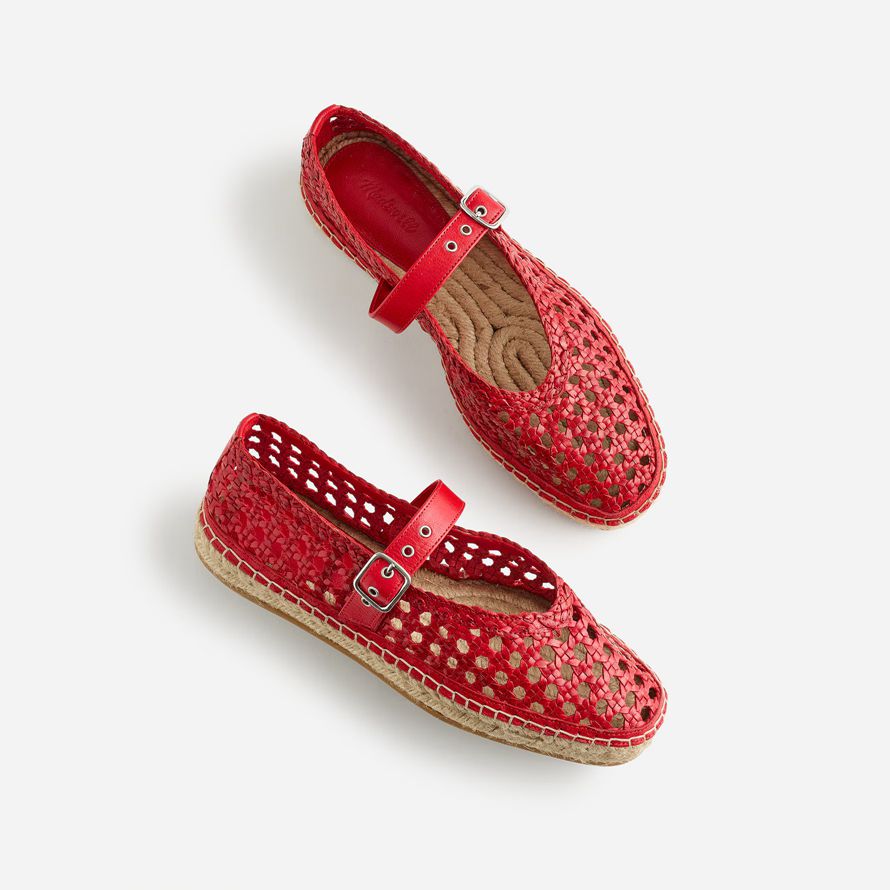 red madewell the remy mary jane womens espadrilles