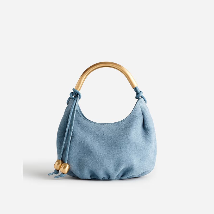 blue womens madewell the camren mini handbag