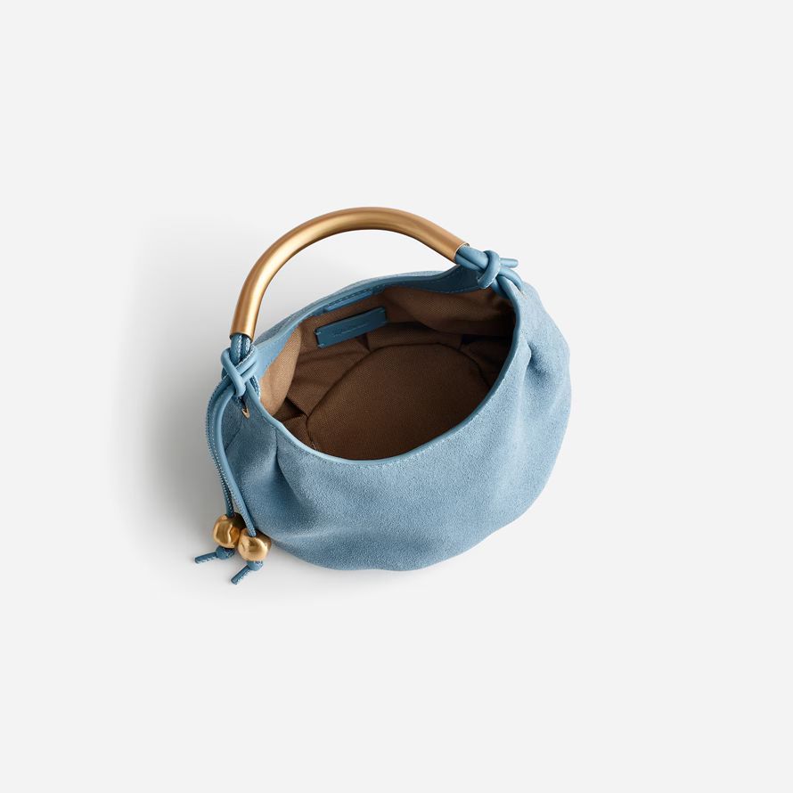blue womens madewell the camren mini handbag