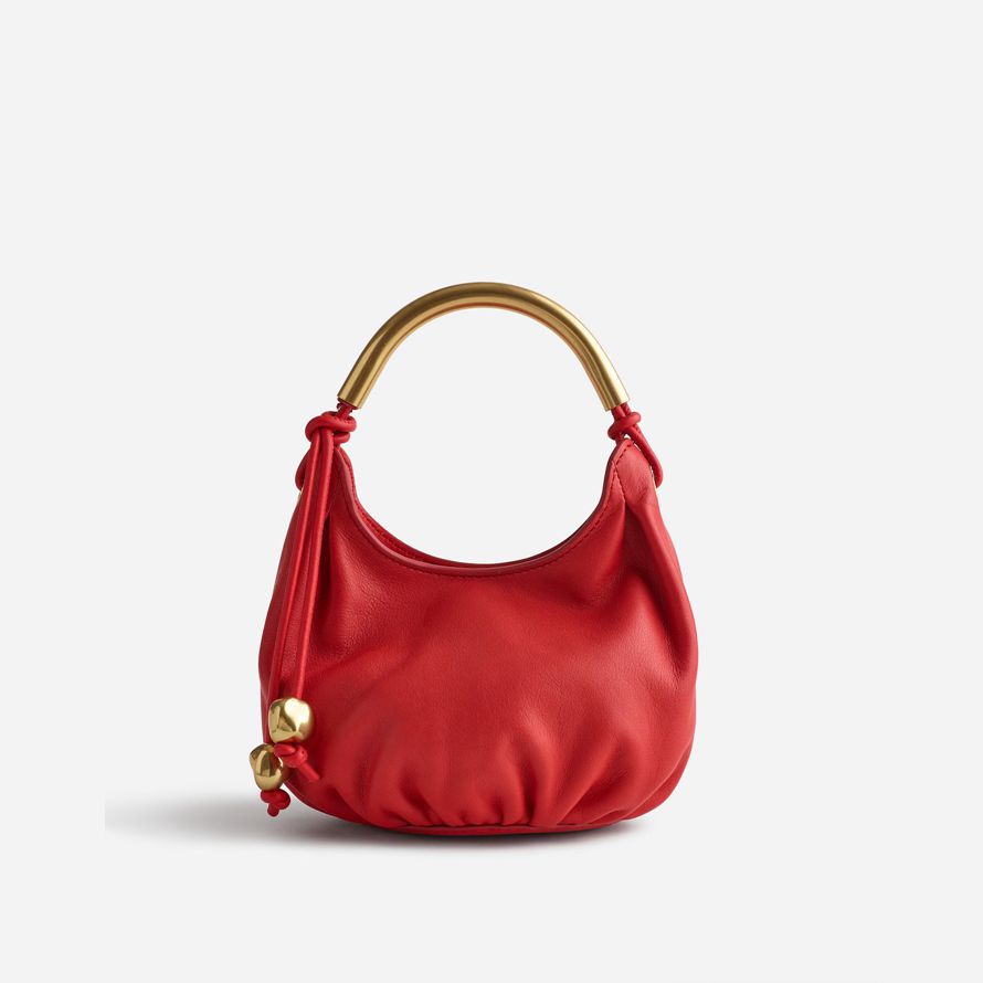 womens madewell the camren mini handbag red