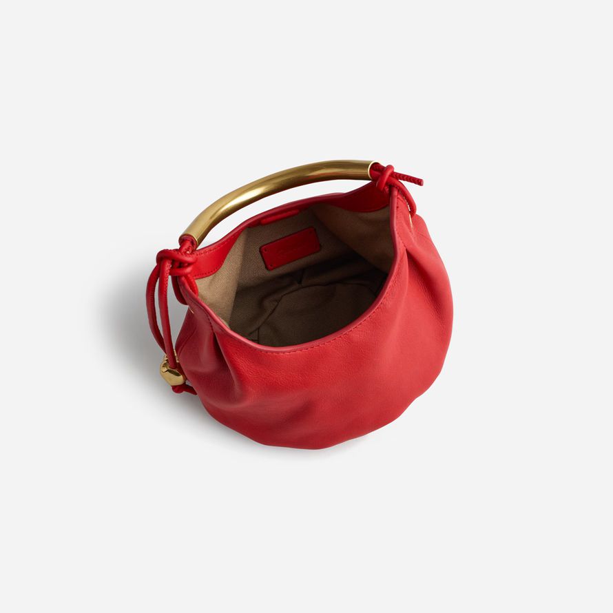 womens madewell the camren mini handbag red