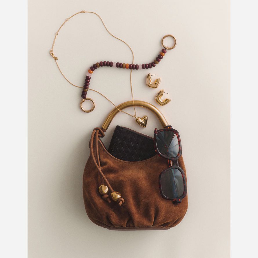 brown womens madewell the camren mini handbag