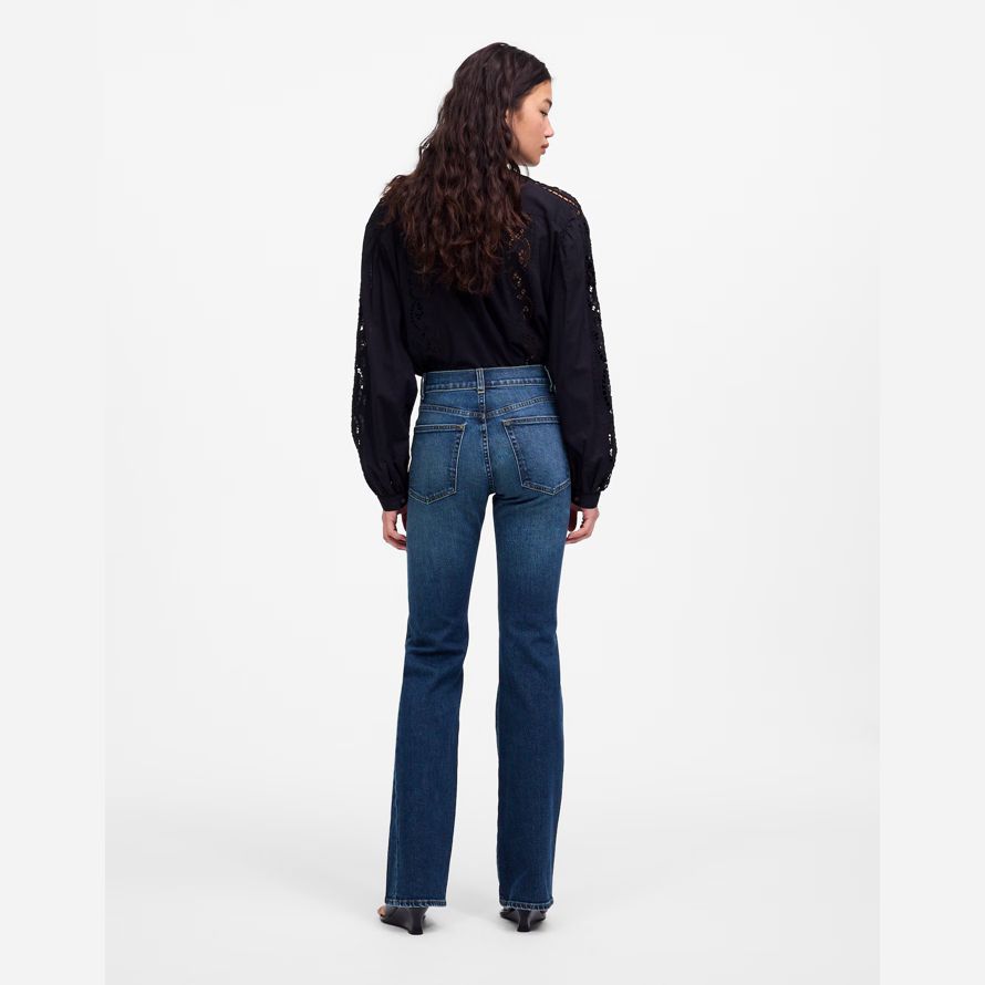 madewell the vintage flare womens jeans blue