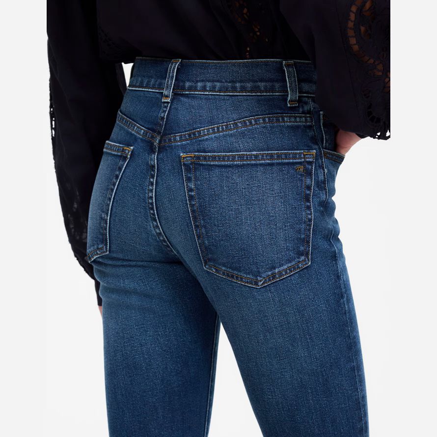 madewell the vintage flare womens jeans blue